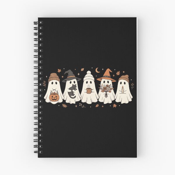 Item preview, Cozy Fall Ghosts  Cute Autumn Witches & Pumpkins designed and sold by MizoX7.