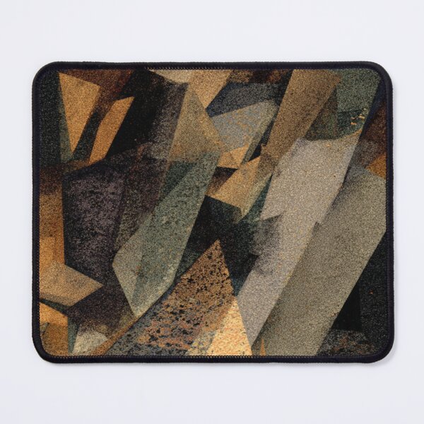 Item preview, Earthy Geometric Shards With Gritty Texture designed and sold by Aliforall.