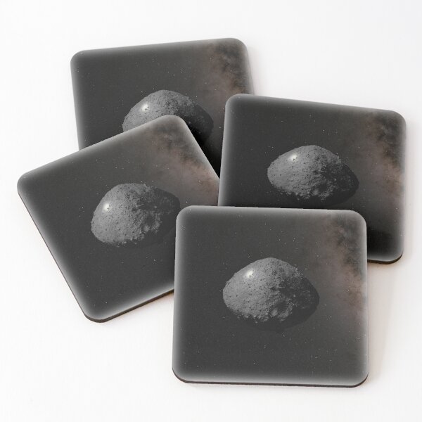 Item preview, Asteroid Bennu with the Nightingale landing site highlighted. designed and sold by Matter Journey.