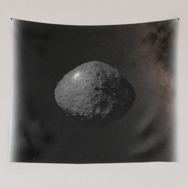 Item preview, Asteroid Bennu with the Nightingale landing site highlighted. designed and sold by Matter Journey.