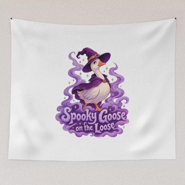 Item preview, Spooky Goose on the Loose designed and sold by LuveraxArt.