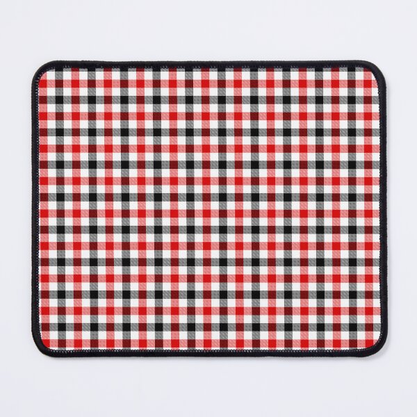 Item preview, Red Black and White Gingham Check Design designed and sold by PatternTitan.