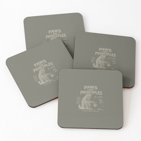 Item preview, Paws and Principles Cat Print designed and sold by awesome-loob.