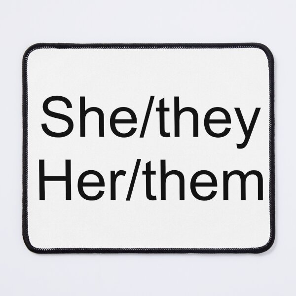 Item preview, Pronouns - She/they designed and sold by AYTFA.