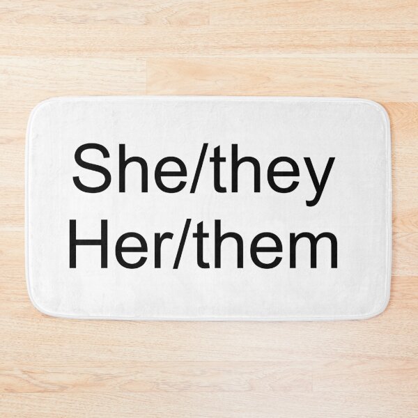 Item preview, Pronouns - She/they designed and sold by AYTFA.