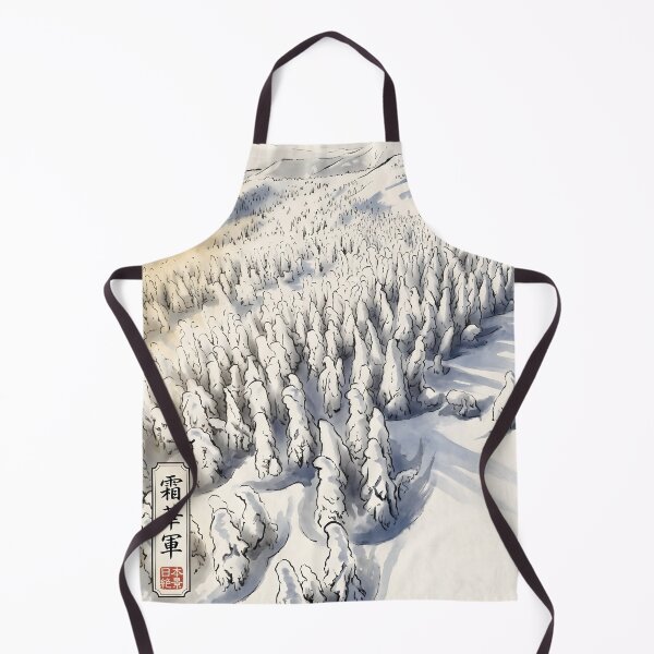 Item preview, Sumi-e Zao Snow Monsters Art designed and sold by conohitoAI-ArtGallery.