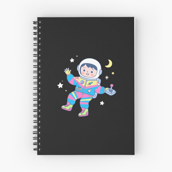 Item preview, Cute Retro 90s Astronaut Gamer Arcade Joystick Kawaii Art designed and sold by Cipher & Soul.