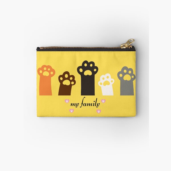 Item preview, Cute Cat Paws My Family Colorful Kitty Art designed and sold by DonaFada.