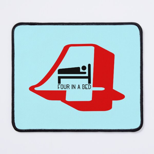 Item preview, Four In A Bed ICON (on Lt. Blue) designed and sold by PawsitiveMum3.