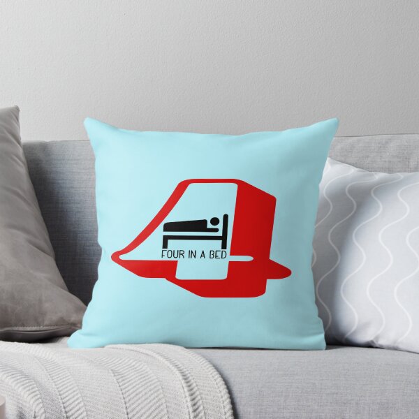 Item preview, Four In A Bed ICON (on Lt. Blue) designed and sold by PawsitiveMum3.
