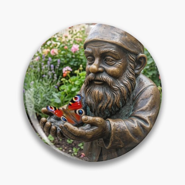 Item preview, Butterfly Gnome Art Print – Butterfly Lover Gift, Poland Travel Decor designed and sold by Purrfecta.