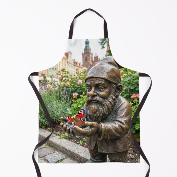 Item preview, Butterfly Gnome Art Print – Butterfly Lover Gift, Poland Travel Decor designed and sold by Purrfecta.