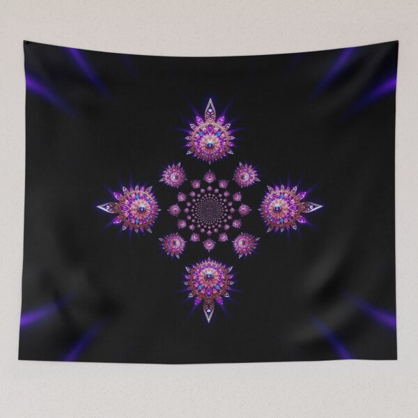 Item preview, Fractal mandala designed and sold by KingsArtworx 2.