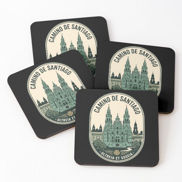 Item preview, Vintage Camino De Santiago Cathedral Pilgrimage Badge designed and sold by CandelariHinkle.