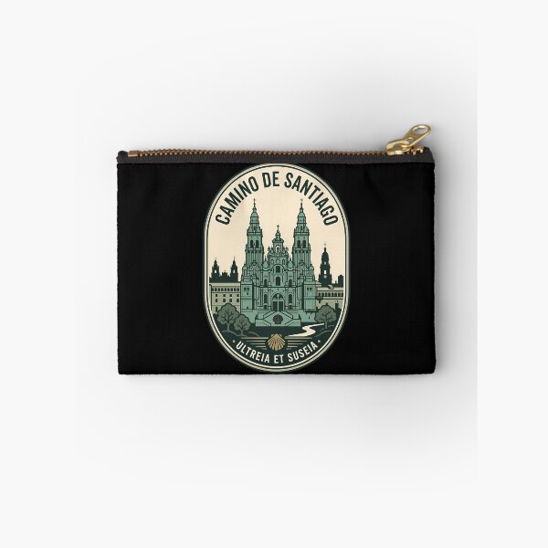 Item preview, Vintage Camino De Santiago Cathedral Pilgrimage Badge designed and sold by CandelariHinkle.