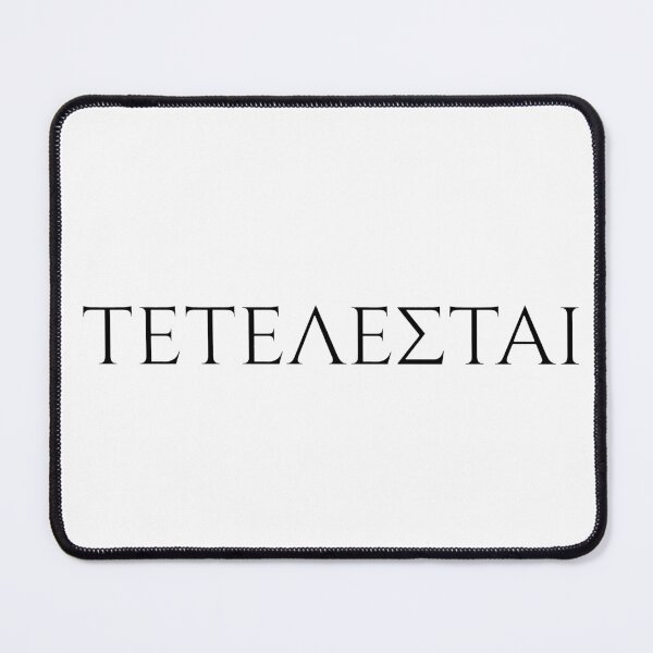 Item preview, Tetelestai Greek Typography Minimal Christian Art designed and sold by Art&Fun.