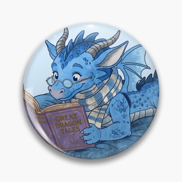 Item preview, Scorcha the Blue Dragon. designed and sold by CuteNcreepyuk.