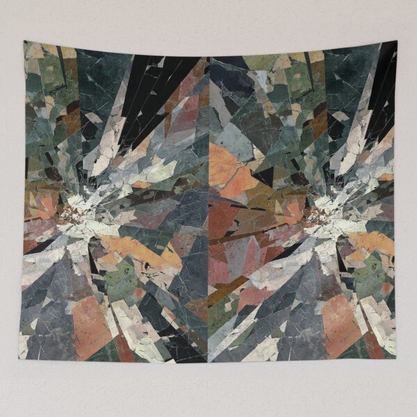 Item preview, Shattered Mosaic Explosion With Earthy Tones designed and sold by Aliforall.