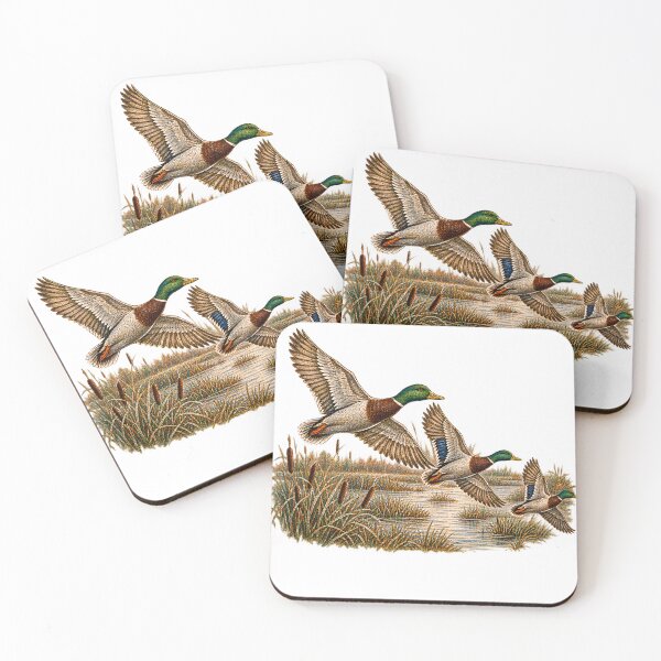Item preview, Retro Mallard Duck Vintage Wildlife Design designed and sold by VGAfanatic.