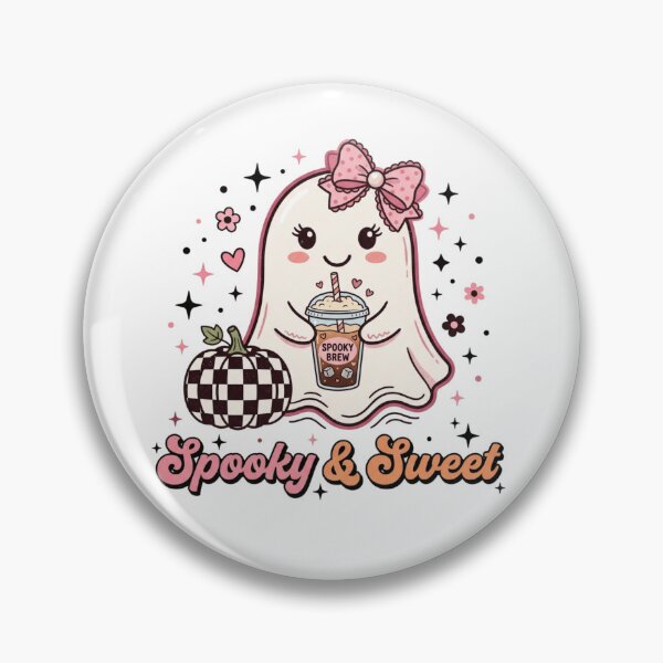 Item preview, Cute Ghost Spooky Brew Coffee Halloween designed and sold by onyxlabco.