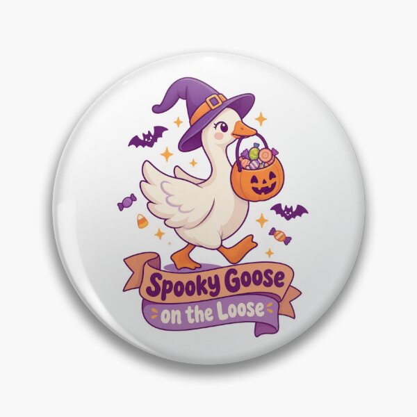 Item preview, Spooky Goose on the Loose designed and sold by LuveraxArt.