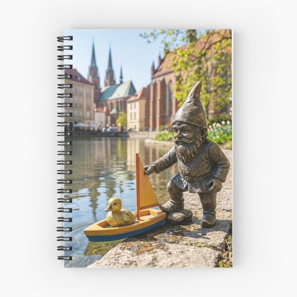 Item preview, Duck Gnome Art Print – Duck Lover Gift, Poland Travel Decor designed and sold by Purrfecta.