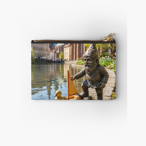 Item preview, Duck Gnome Art Print – Duck Lover Gift, Poland Travel Decor designed and sold by Purrfecta.