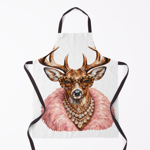 Item preview, Glam Whitetail Deer Leopard Print Design designed and sold by VGAfanatic.