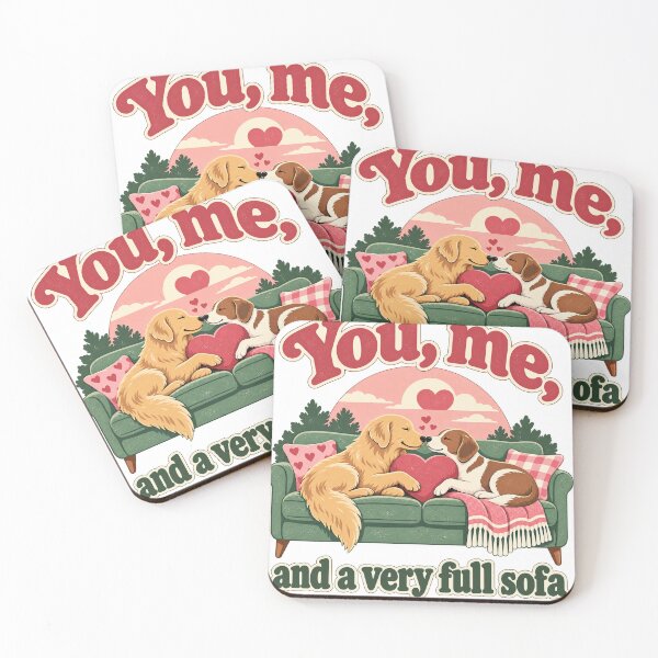 Item preview, You, me, and a very full sofa designed and sold by HappyDetourS.