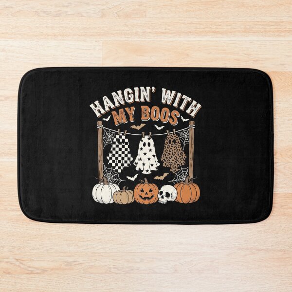 Item preview, Hangin' With My Boos - Retro Patterned Halloween Ghosts designed and sold by MizoX7.