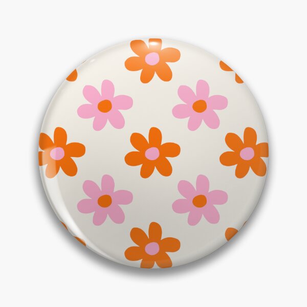Item preview, Retro Groovy Daisy Flower Pattern designed and sold by jianina-alondra.
