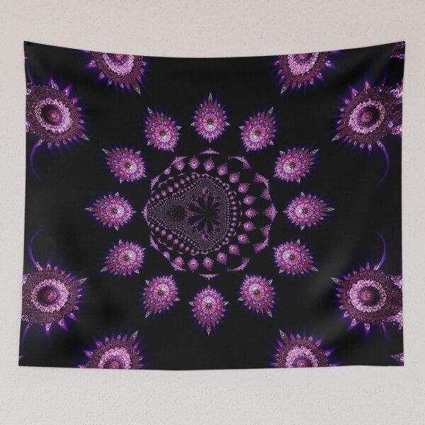 Item preview, Feactal jeweled pattern designed and sold by KingsArtworx 2.