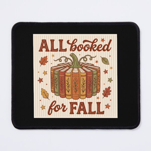Item preview, All Booked For Fall Cozy Bookish Autumn Pumpkin designed and sold by MizoX7.
