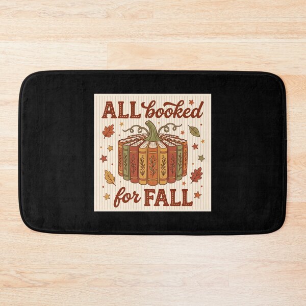 Item preview, All Booked For Fall  Cozy Bookish Autumn Pumpkin designed and sold by MizoX7.