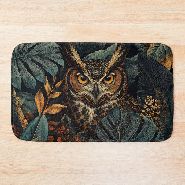 Item preview, Mystic Owl Jungle Vintage Illustration designed and sold by RkskArt.