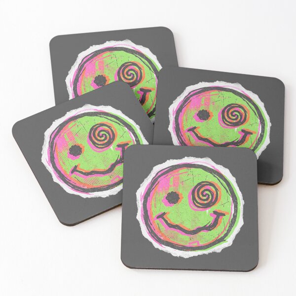 Item preview, Chaotic Smiley Face Punk Zine Print designed and sold by Blaacklight.