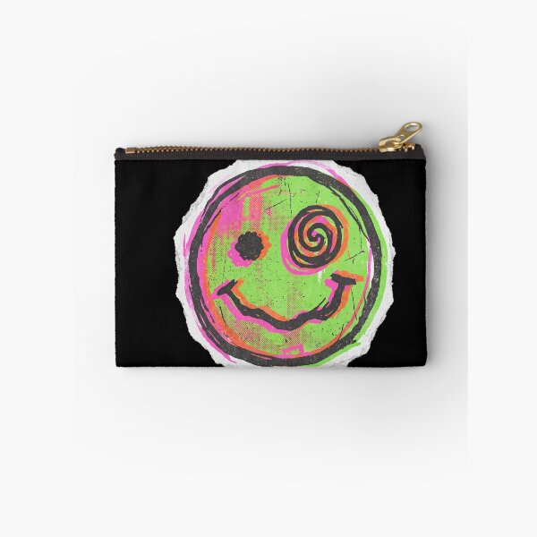 Item preview, Chaotic Smiley Face Punk Zine Print designed and sold by Blaacklight.