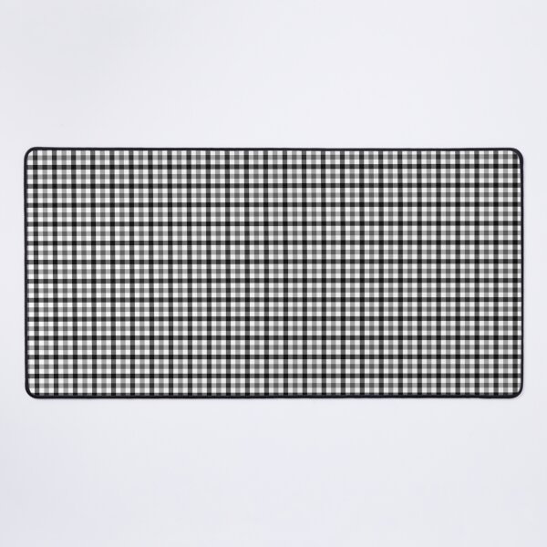 Item preview, Gray Black and White Gingham Check Design designed and sold by PatternTitan.