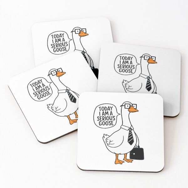 Item preview, Today I Am A Serious Goose Funny Saying designed and sold by PatternFariss.