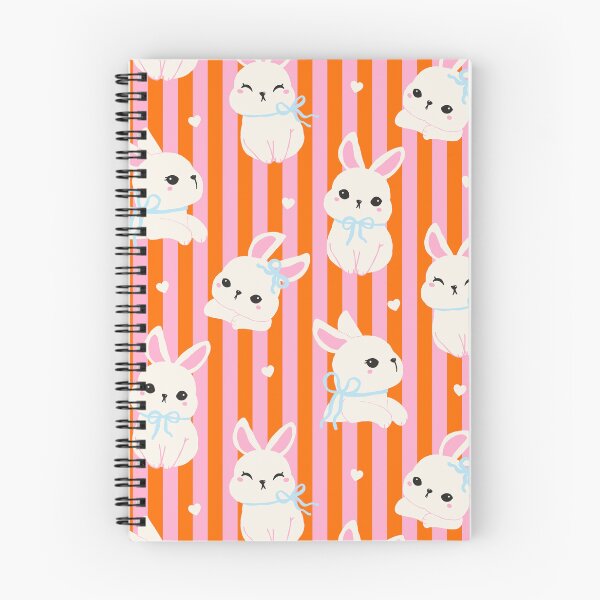Item preview, Cute Bunny Kawaii Stripe Pattern designed and sold by jianina-alondra.