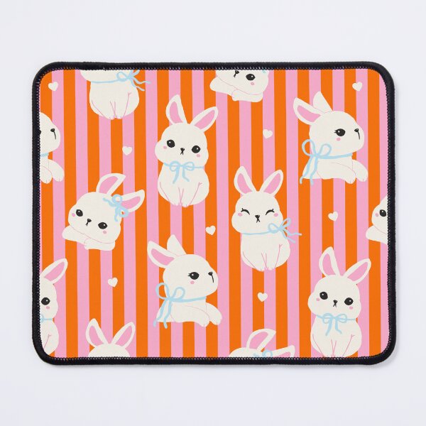 Item preview, Cute Bunny Kawaii Stripe Pattern designed and sold by jianina-alondra.