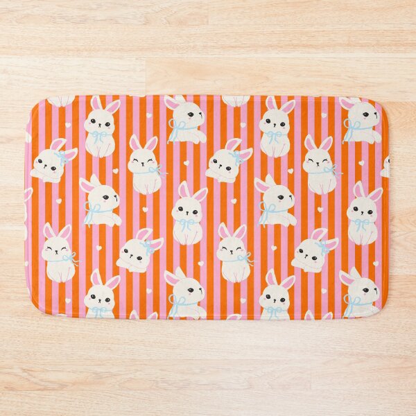 Item preview, Cute Bunny Kawaii Stripe Pattern designed and sold by jianina-alondra.