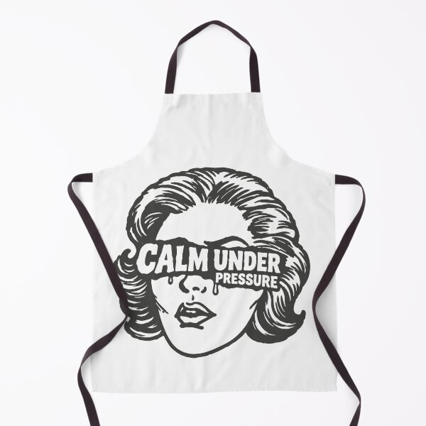 Item preview, Calm Under Pressure Retro Pinup Nurse T-Shirt designed and sold by KiwyStudio.
