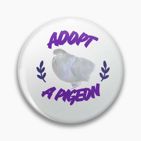 Item preview, Adopt A Pigeon - Pigeon Rescue, Advocacy and Adoption, Purple designed and sold by Julia N.