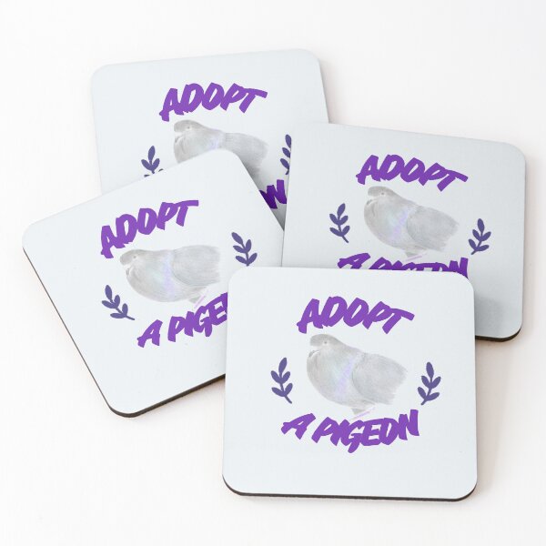Item preview, Adopt A Pigeon - Pigeon Rescue, Advocacy and Adoption, Purple designed and sold by Julia N.