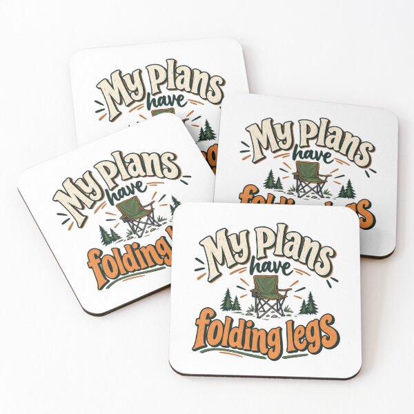 Item preview, My Plans Have Folding Legs Camping designed and sold by HappyDetourS.