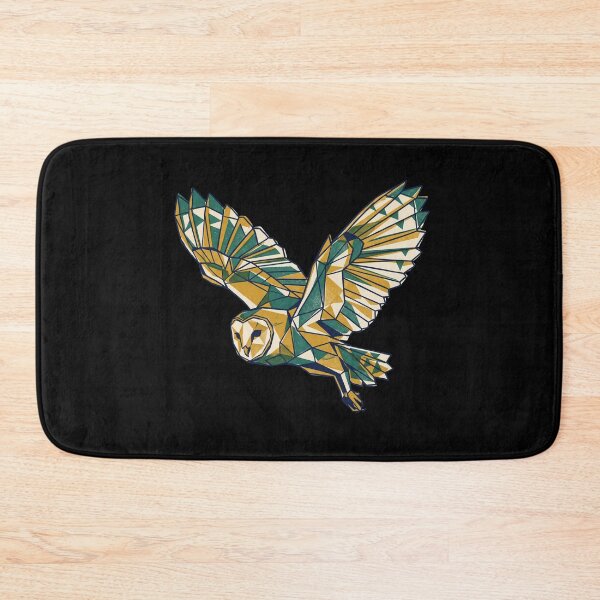 Item preview, Faceted Owl in Flight (Mid-Century Screen Print) designed and sold by Blaacklight.