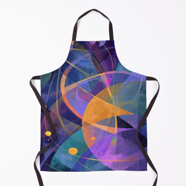 Item preview, Cosmic Geometric Orbits In Purple And Gold designed and sold by Aliforall.