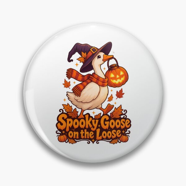 Item preview, Spooky Goose on the Loose designed and sold by LuveraxArt.