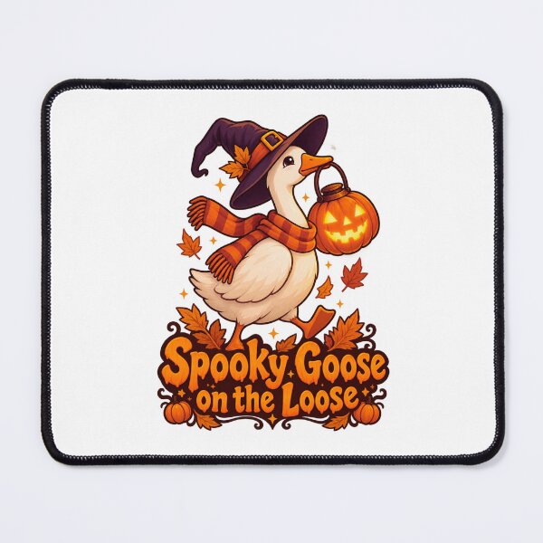 Item preview, Spooky Goose on the Loose designed and sold by LuveraxArt.